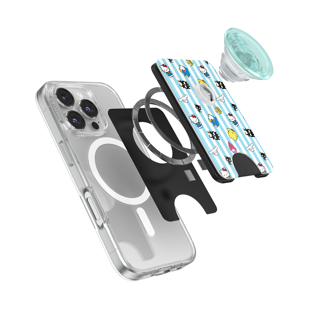 Hello Kitty and Friends Stripe — MagSafe PopWallet+ - US 24714