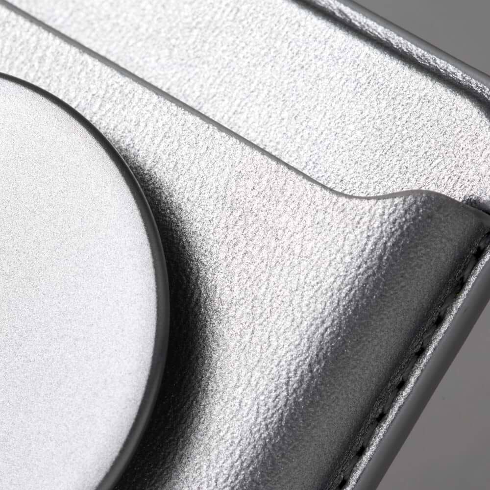 Silver — Softgoods MagSafe PopWallet+ - US 26740