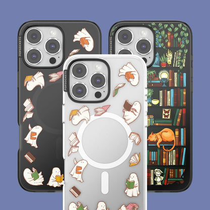 Spooky Book Club Smoke — iPhone 16 Plus MagSafe Case - US 03447