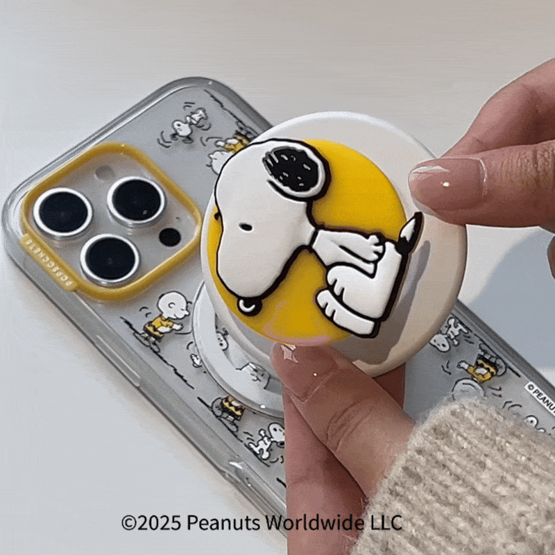 PopOut Sitting Snoopy — MagSafe PopGrip - US 56740