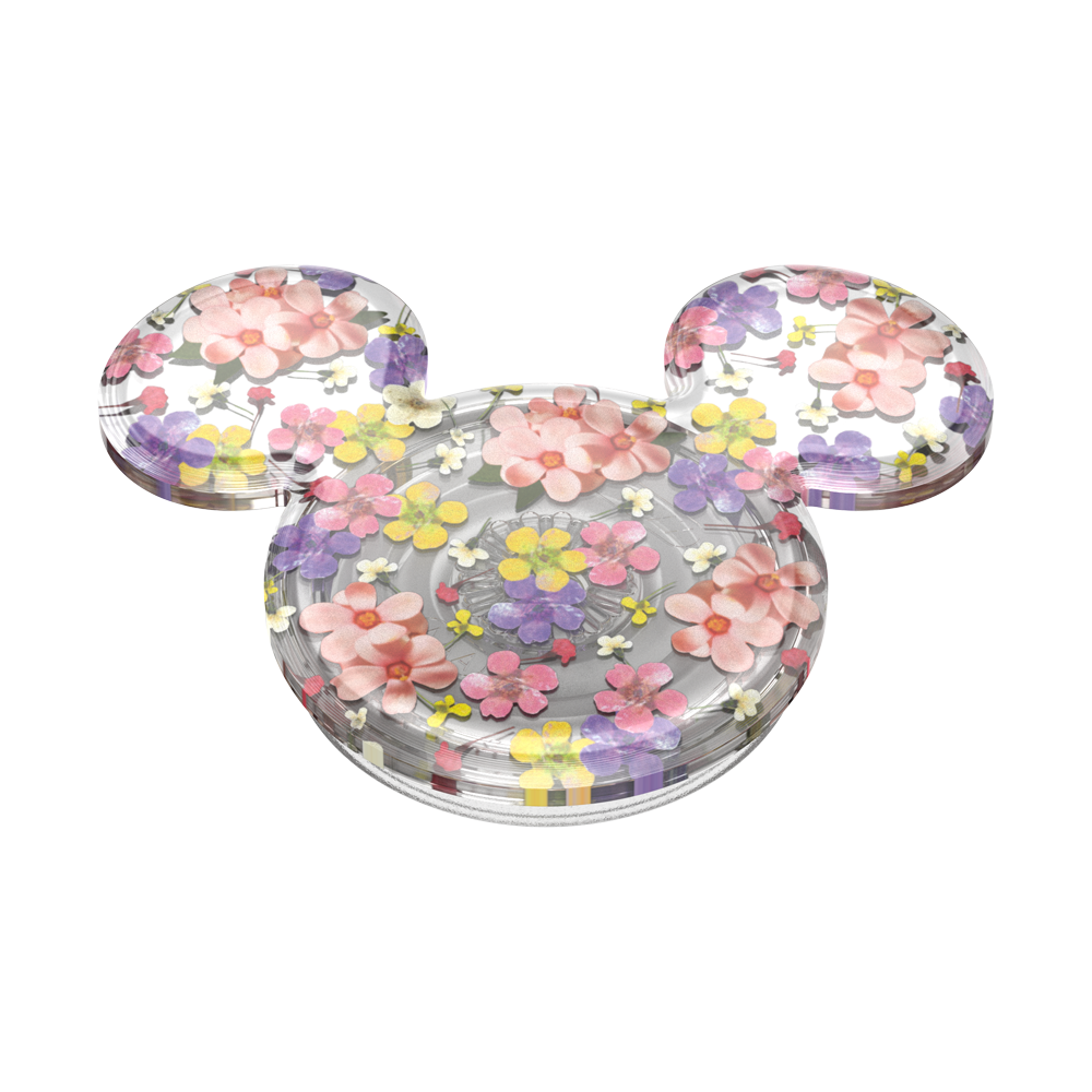 Translucent Mickey Mouse Cascading Flowers — Adhesive PopGrip - US 49556