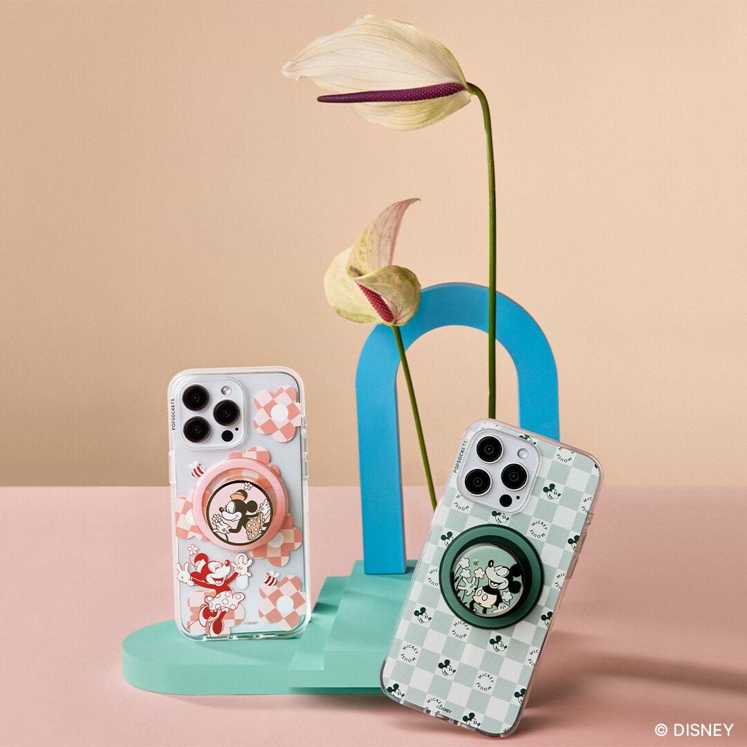 Tonal Flower Mickey — MagSafe PopGrip - US 53939