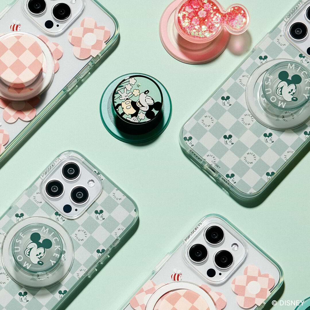 Tonal Flower Mickey — MagSafe PopGrip - US 21138