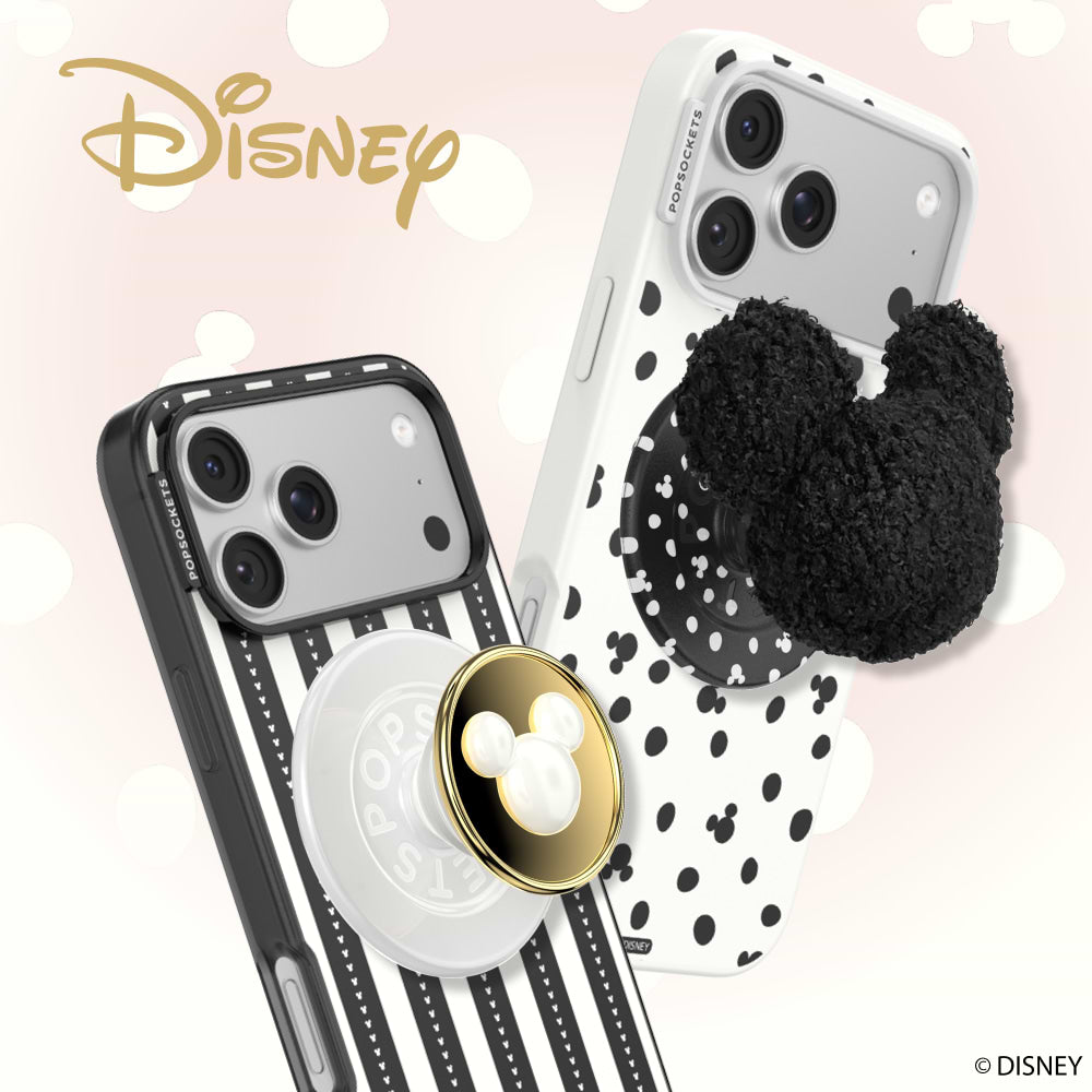 Plush Mickey Black — MagSafe PopGrip - US 97525