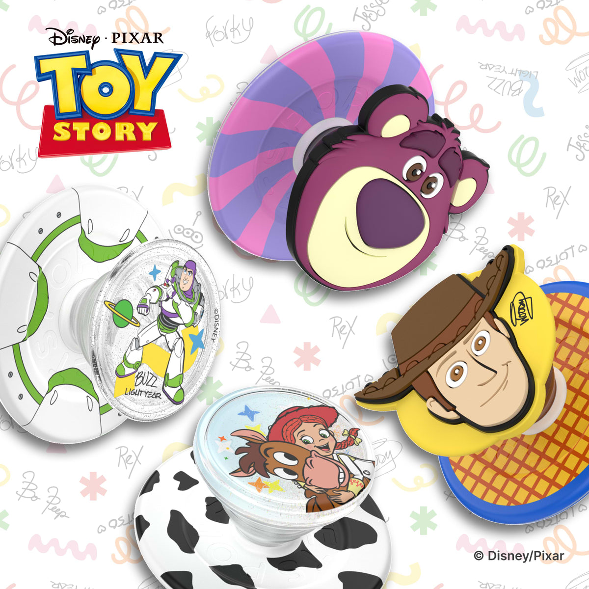 Toy Story Glitter Buzz —  MagSafe PopGrip - US 00611
