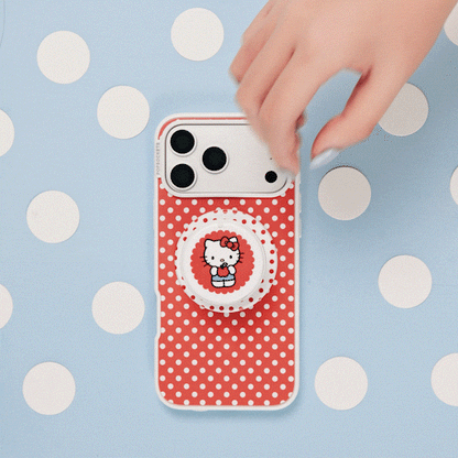 Cherry Red Polka Dot — iPhone 17 Pro Max MagSafe Case - US 53504