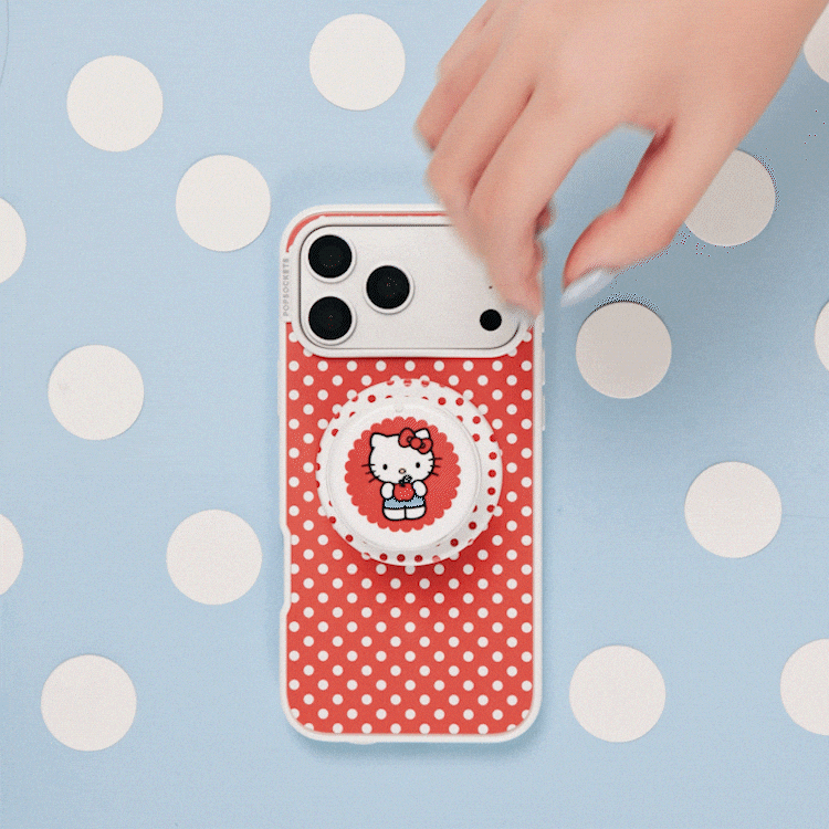 Cherry Red Polka Dot — iPhone 16 Pro MagSafe Case - US 16590