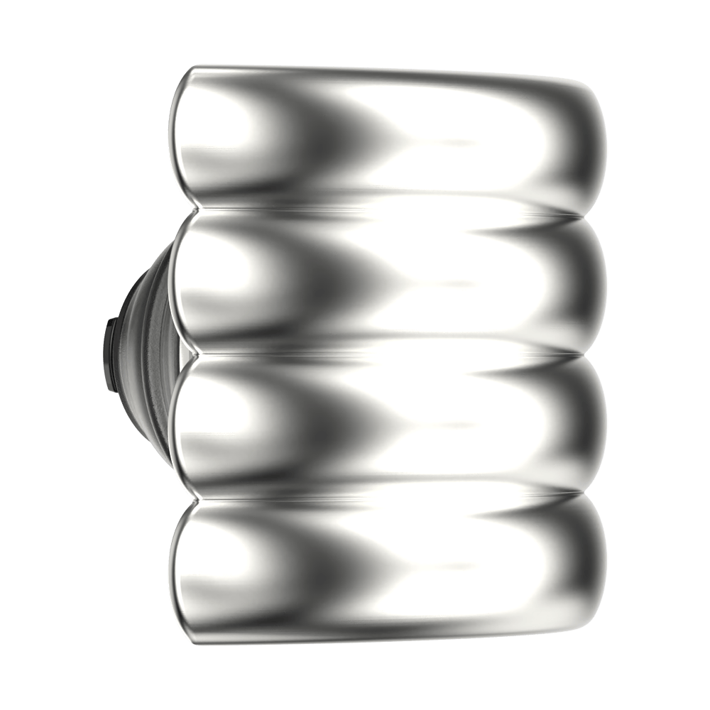 Enamel Puffy Stack Silver —  MagSafe PopGrip - US 94634