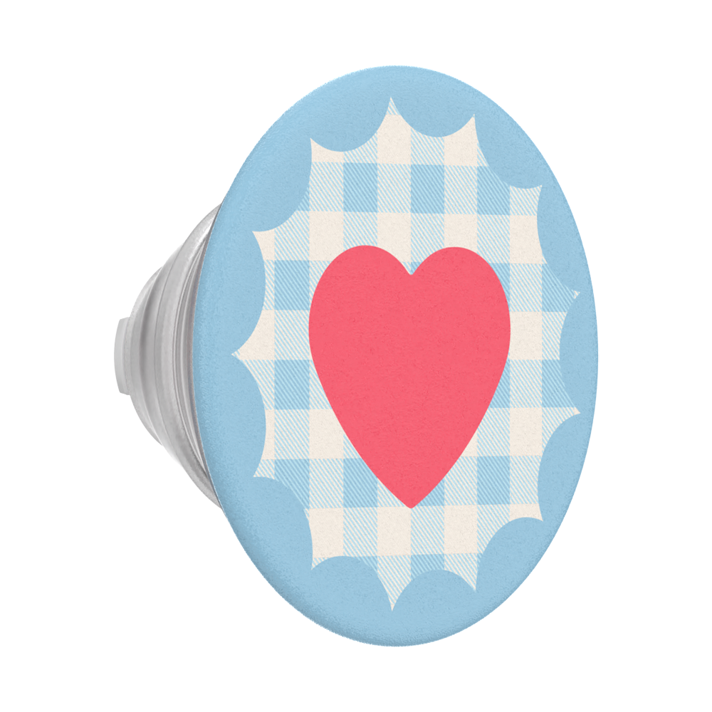 Gingham Heart —  MagSafe PopGrip - US 43553