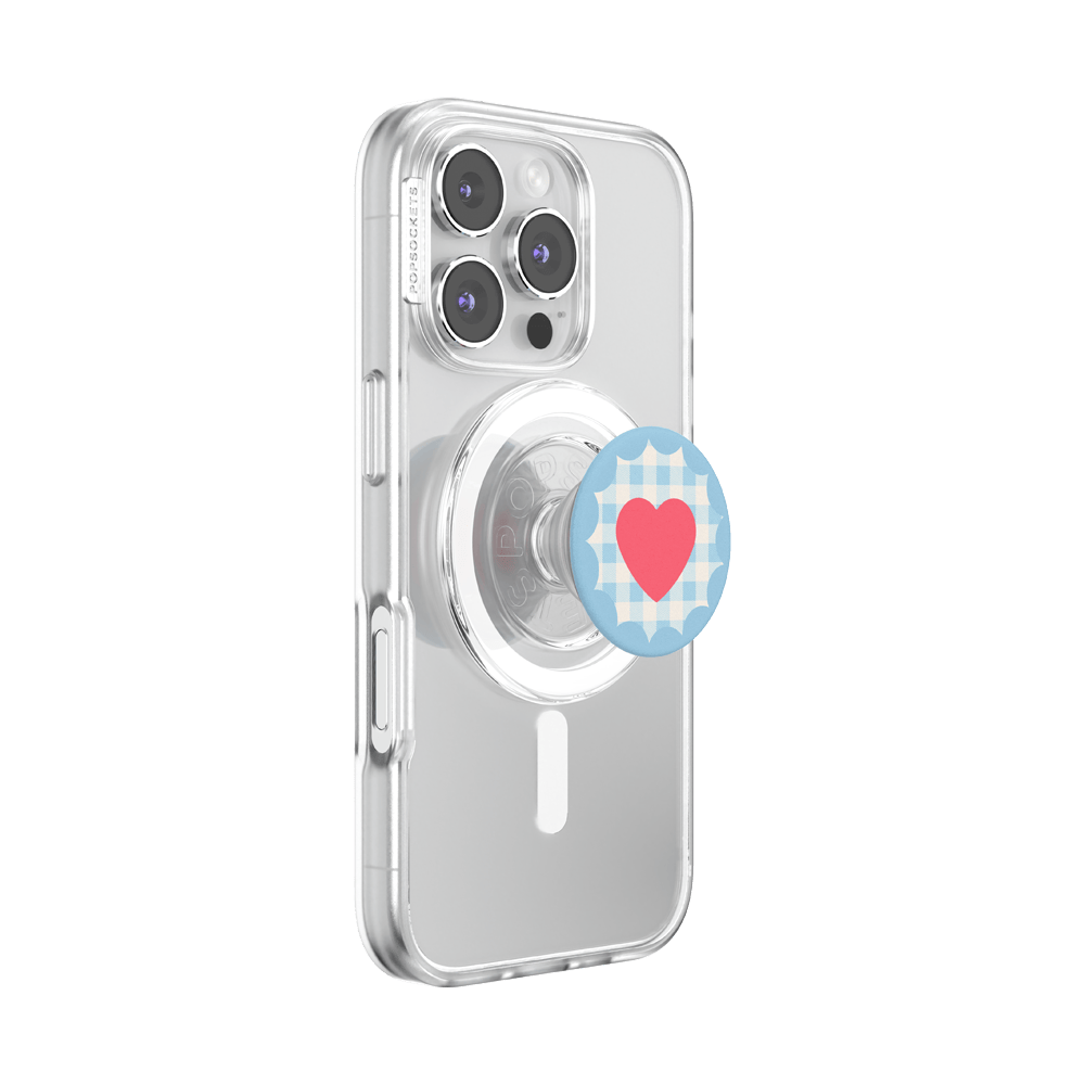 Gingham Heart —  MagSafe PopGrip - US 17148