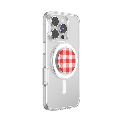 Red Gingham — MagSafe PopGrip - US 77099