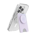 Opalescent White — MagSafe Kick-Out PopWallet+ & Stand - US 38980
