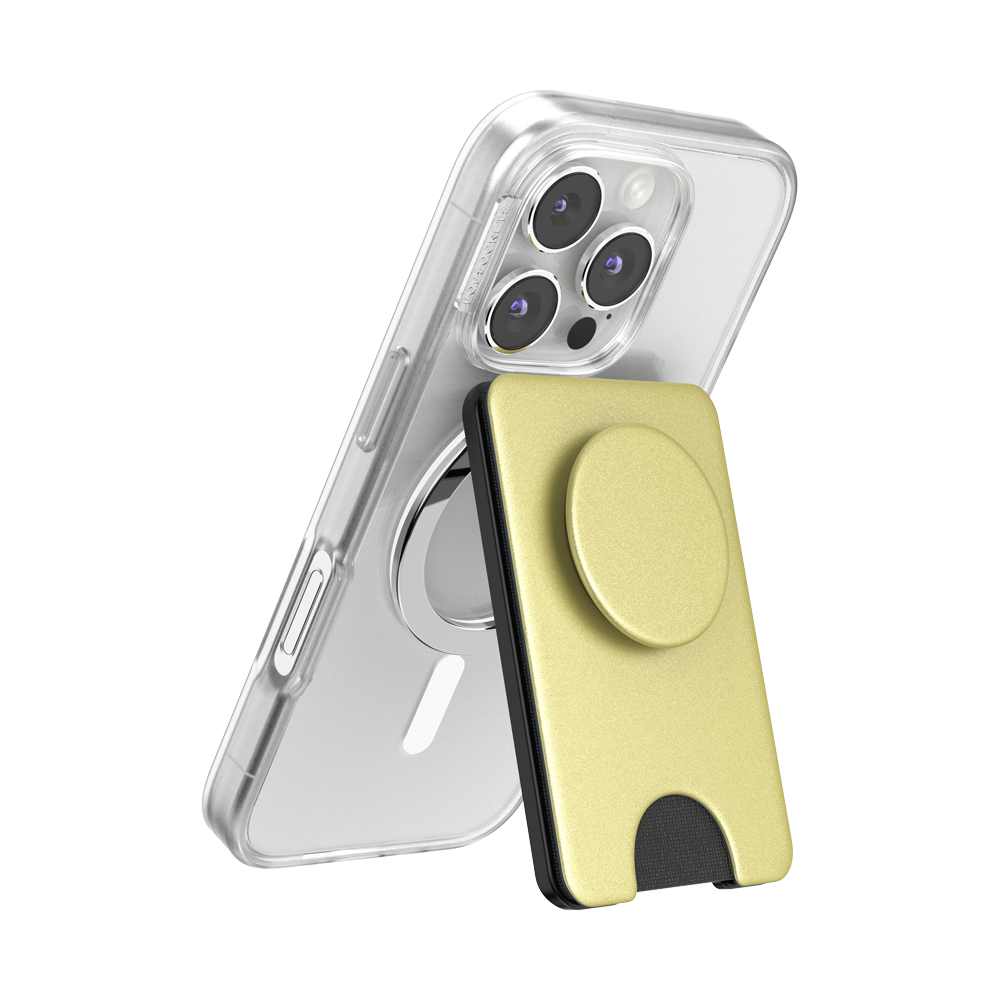 Painted Gold — MagSafe Kick-Out PopWallet+ & Stand - US 31081
