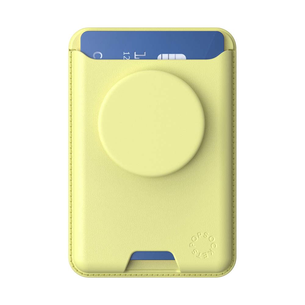 Butter Yellow — Softgoods MagSafe PopWallet+ - US 50051