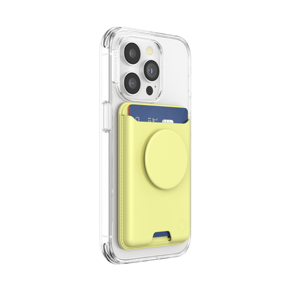 Butter Yellow — Softgoods MagSafe PopWallet+ - US 05585