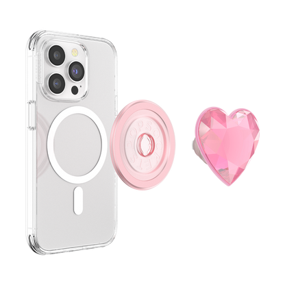 Crystal Heart — MagSafe PopGrip - US 33643