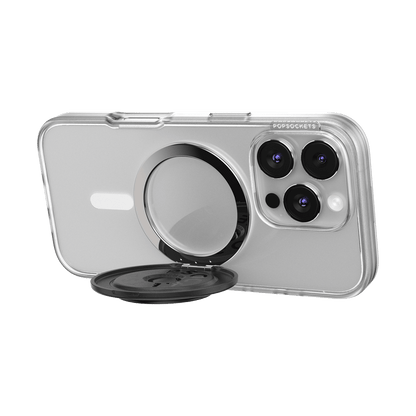 Aluminum Radial Black — MagSafe Kick-Out Grip & Stand - US 86332