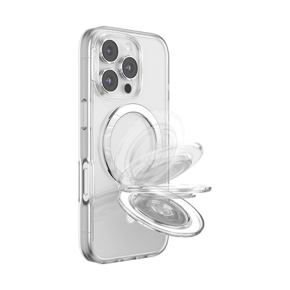 Clear  —  MagSafe Kick-Out Grip & Stand - US 34607