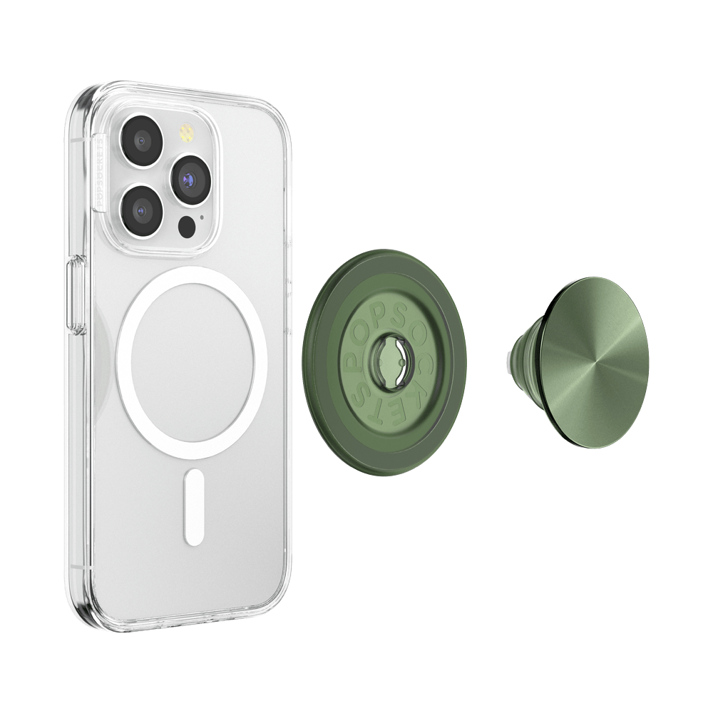 Aluminum Radial Olive — MagSafe PopGrip - US 34518
