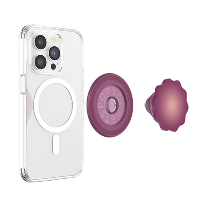 Molded Flower Red Wine — MagSafe PopGrip - US 97138