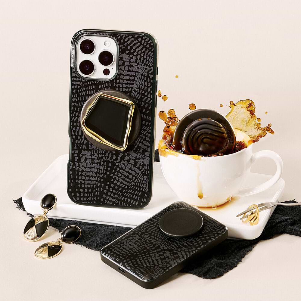 PopOut Curves Slate — MagSafe PopGrip - US 15168