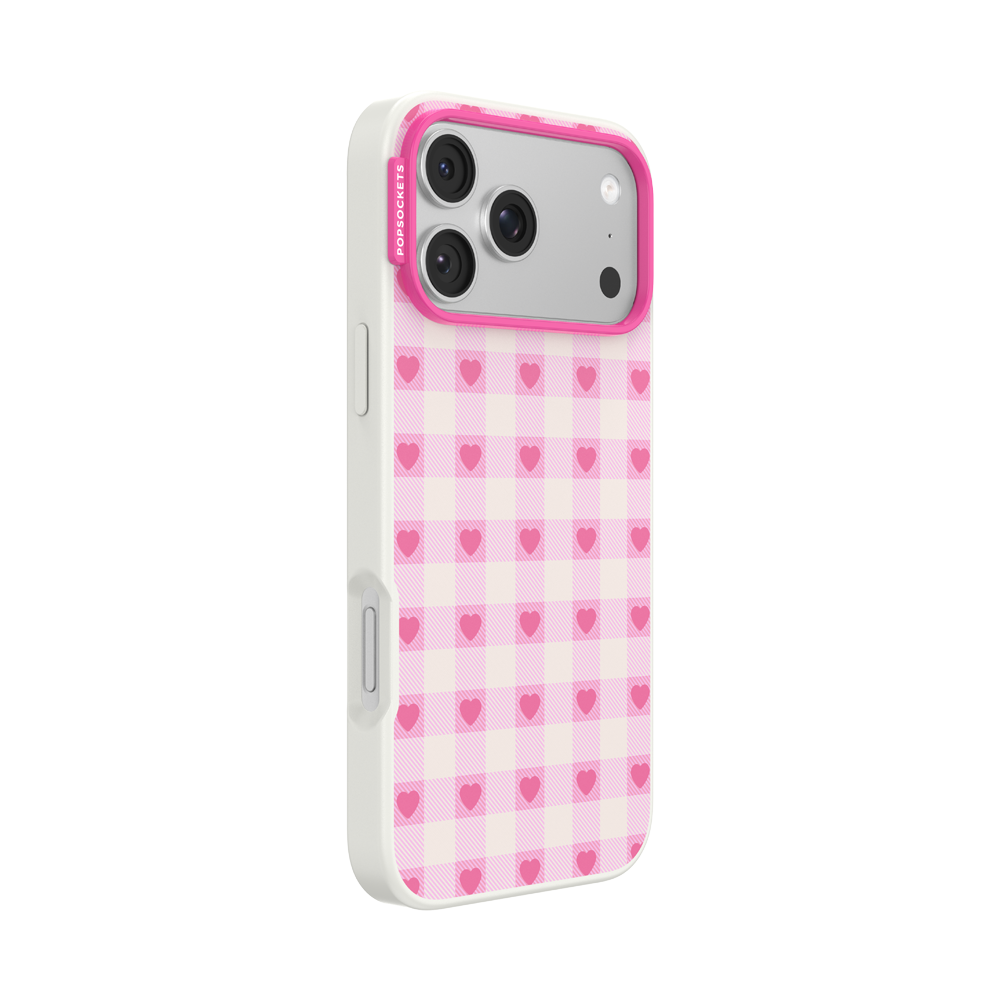 Blush Gingham — iPhone 17 Pro Max MagSafe Case - US 37643