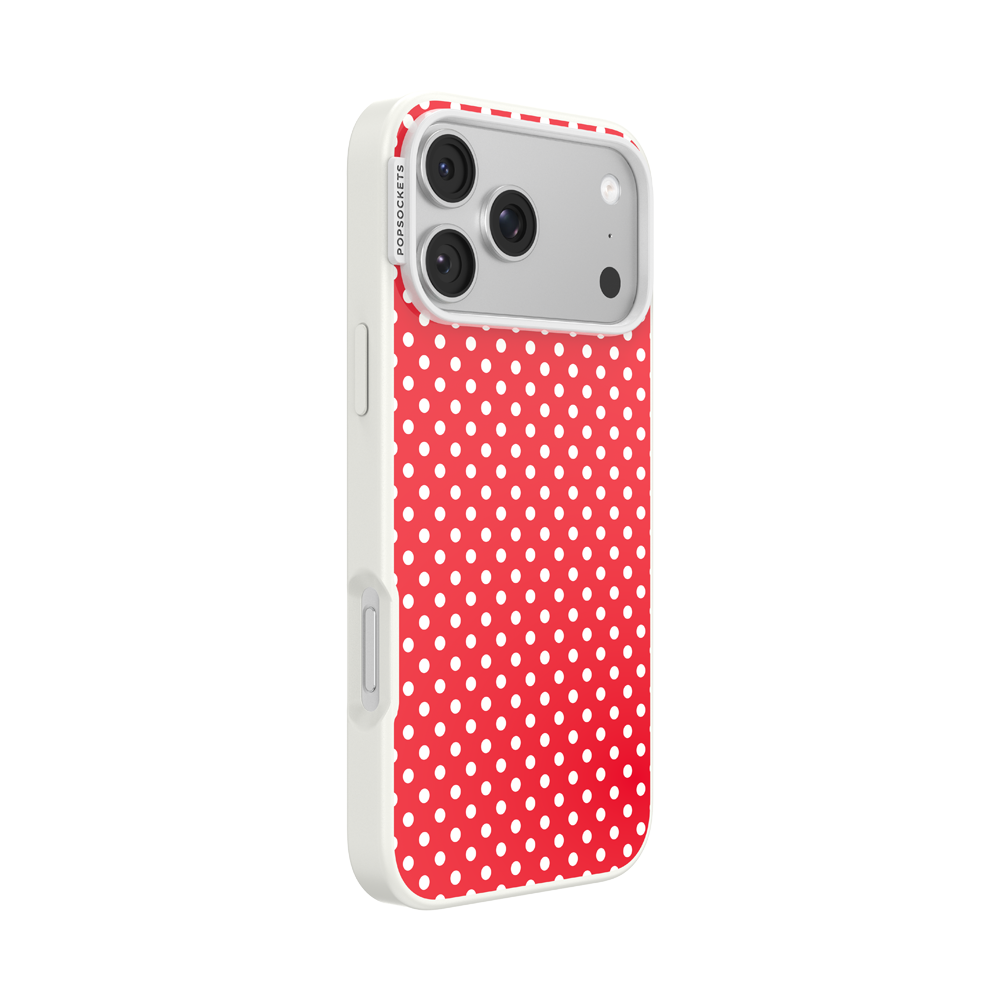 Cherry Red Polka Dot — iPhone 17 Pro Max MagSafe Case - US 52871
