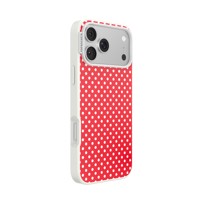 Cherry Red Polka Dot — iPhone 17 Pro Max MagSafe Case - US 52871