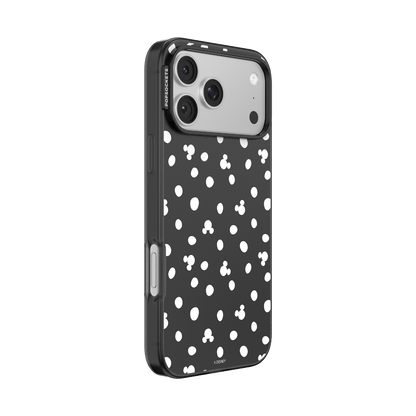 Translucent Black Mickey Polka Dot — iPhone 17 Pro Max MagSafe Case - US 55989
