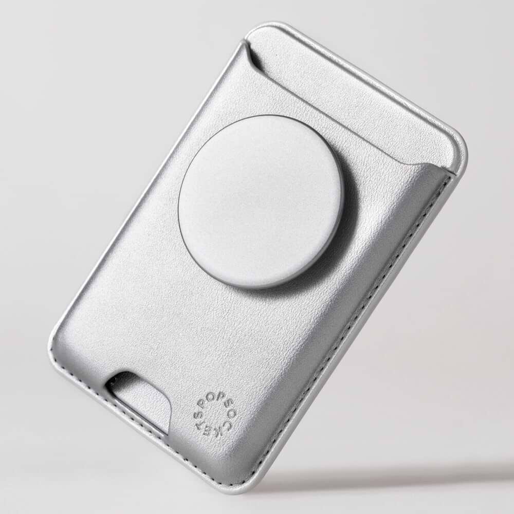 Silver — Softgoods MagSafe PopWallet+ - US 26740
