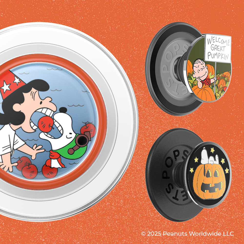 Enamel Snoopy Pumpkin — MagSafe PopGrip - US 18048