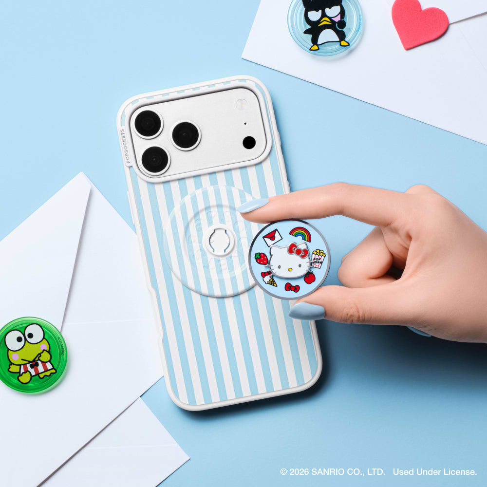 Soft Blue Stripe — iPhone 17 MagSafe Case - US 50808