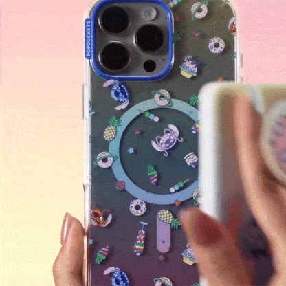 Stitch Snack Attack — iPhone 16 Plus MagSafe Case - US 23588