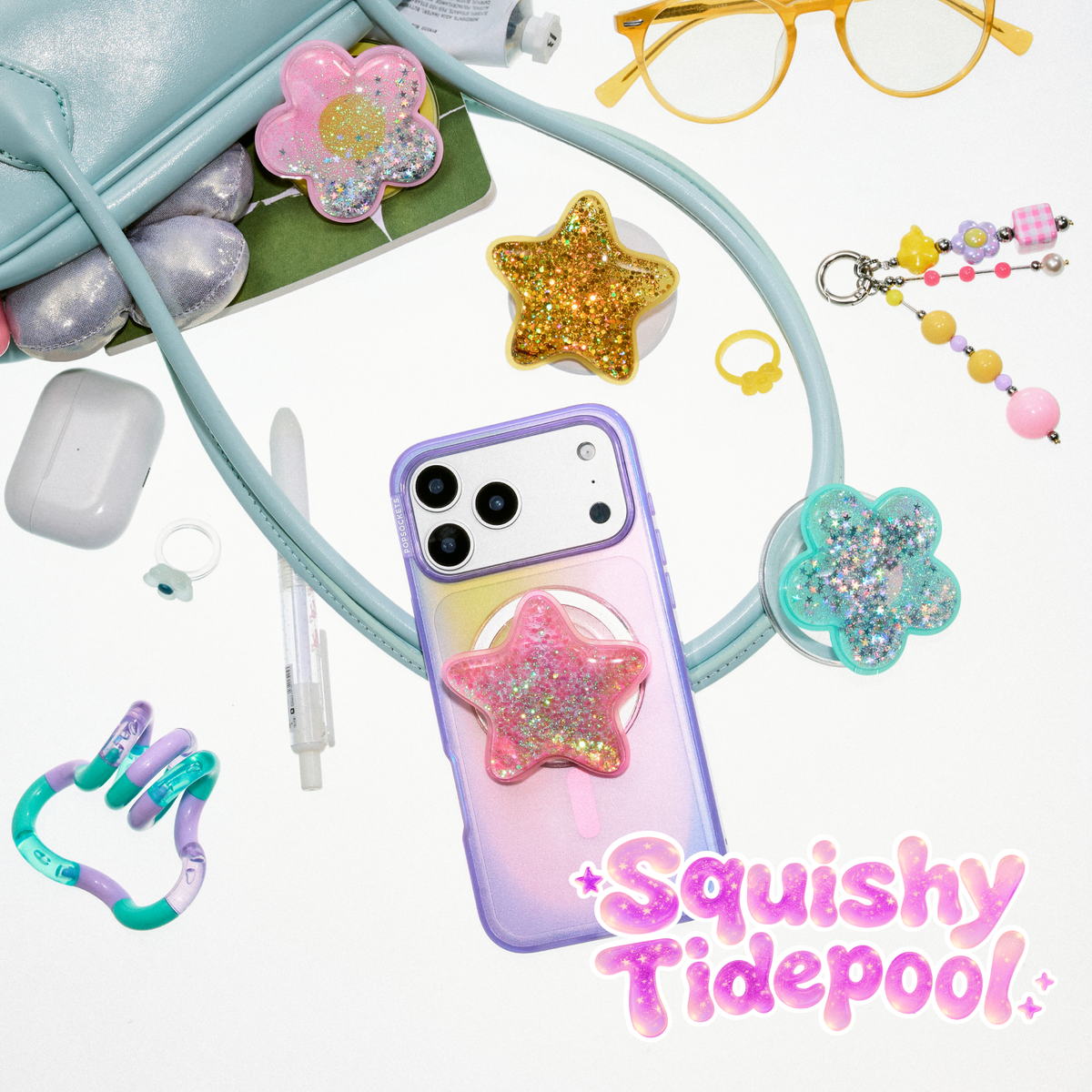 Tidepool Squishy Star Aura Pinky — MagSafe PopGrip - US 33886