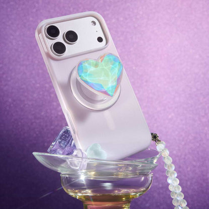 Iridescent Crystal Heart — MagSafe PopGrip - US 02520